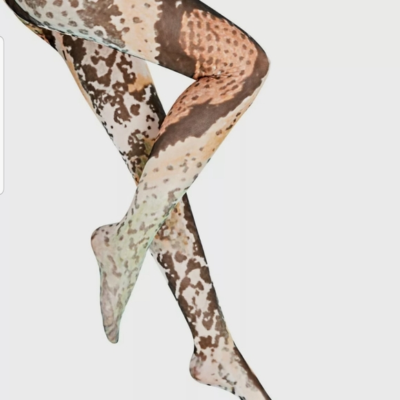 Wolford Accessories - Wolford Serpentes Reptile prints Tights - Size M